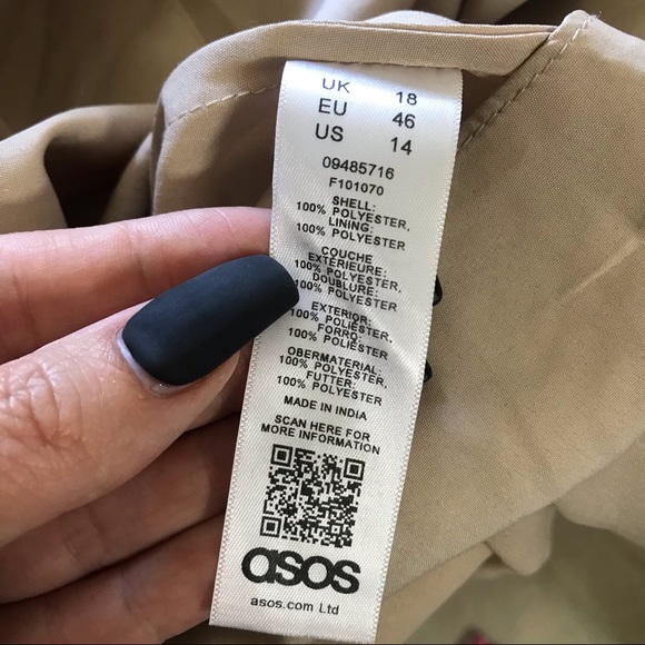 NWT ASOS Beaded Dress - Picture 8 of 10